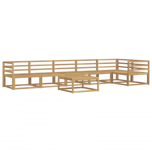 Udendørs sofagruppe 7 stk Hvid 79 x 79 x 37 cm