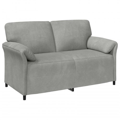 2-personers sofa Lysegrå 158 x 83 x 95 cm Fløjl