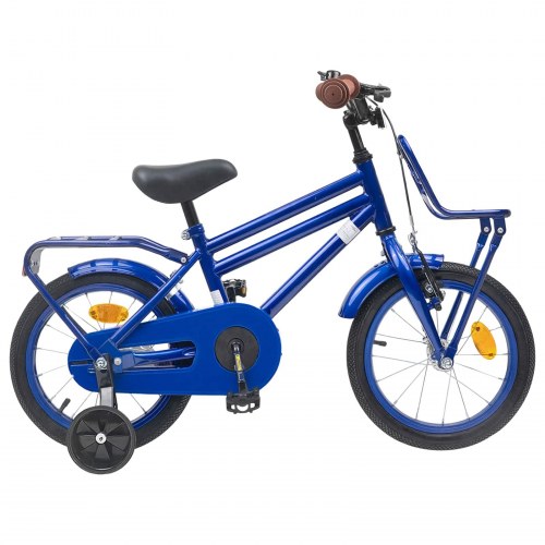 Børnecykel 12 tommer til 2-4 år gamle Mørk blå