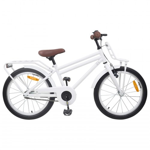 Børnecykel 22 tommer til 7-12 år gammel Hvid