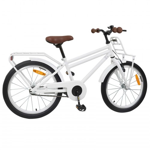 Børnecykel 22 tommer til 7-12 år gammel Hvid