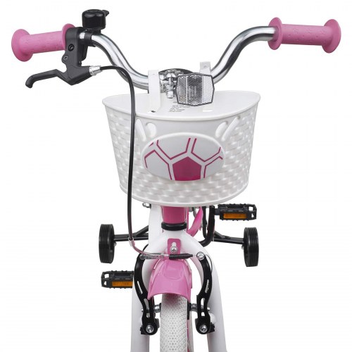 Børnecykel 14 tommer anbefalet til 3-5 år gammel Lys pink