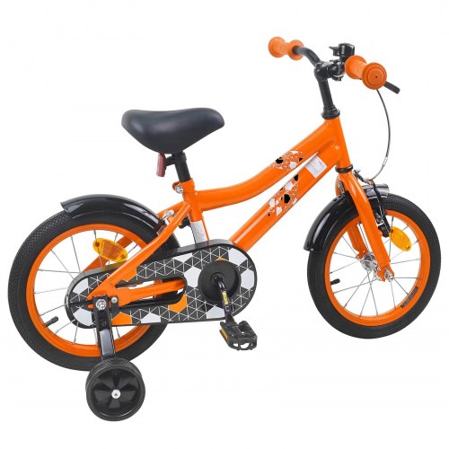 Børnecykel 16 tommer til 4-6 år gamle Orange