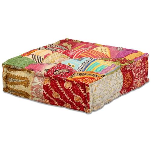 Modulært sofasæt i 12 dele stof patchwork