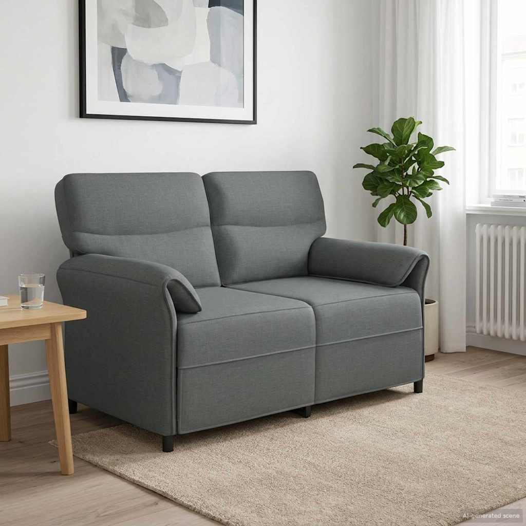 Sofa 100% polyester metalramme MDF, Krydsfinér