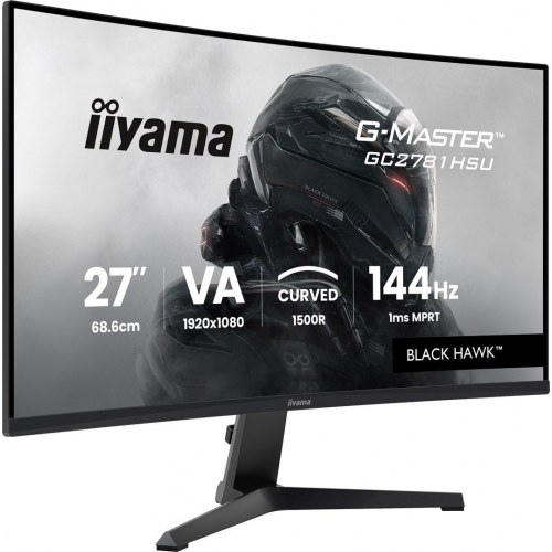 iiyama G-Master GC2781HSU-B1 27" buet gaming-skærm - Full HD 144 Hz - Sort