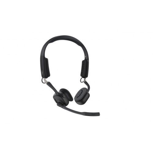 SHOKZ OpenMeet UC trådløst Bluetooth bone conduction headset til videomøder - med USB-A adapter
