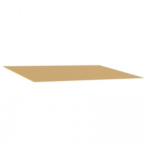 Reservedug til markise Orange og Sort 350 x 200 cm Polyester