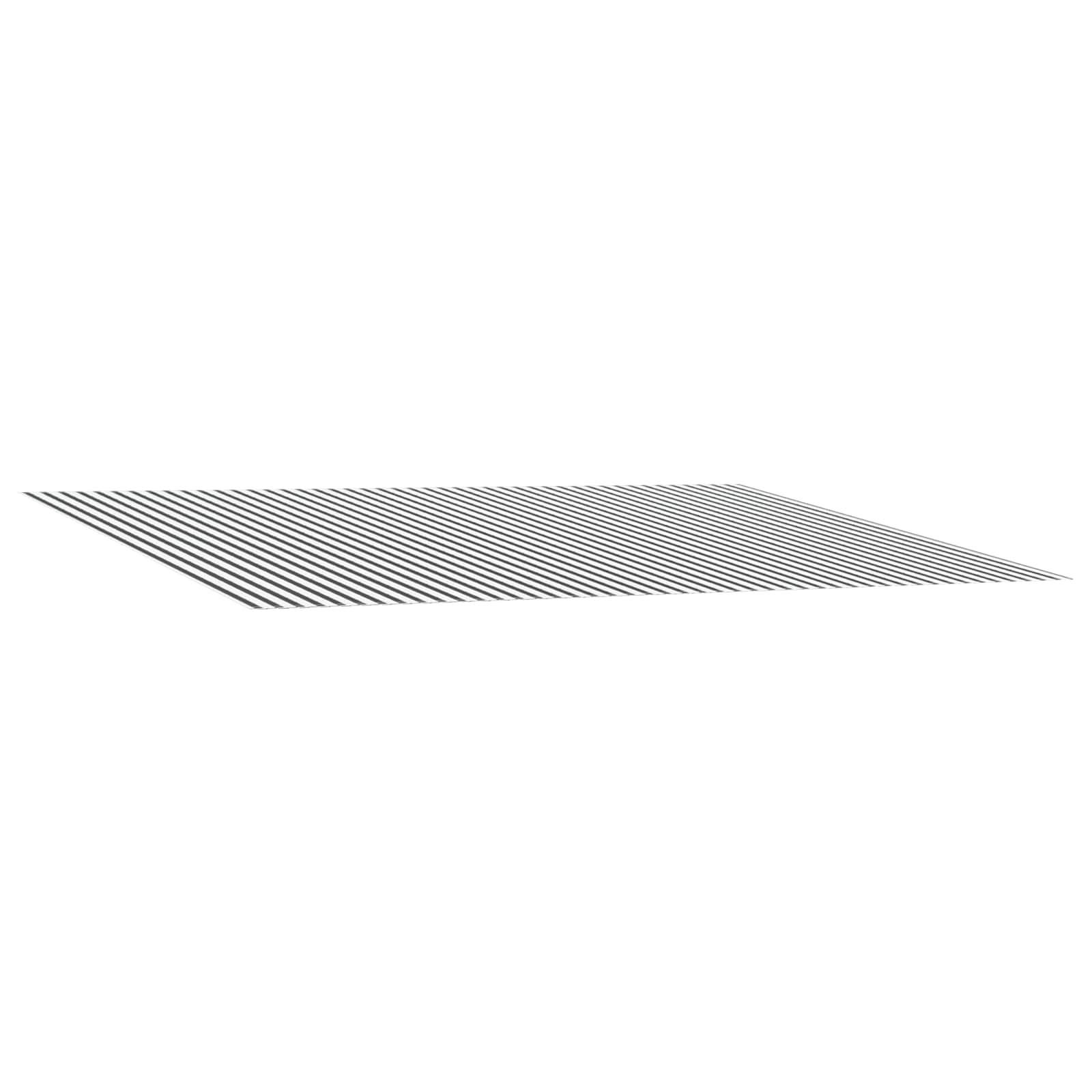 Reservedug til markise Anthracit og hvid 250 x 200 cm Polyester