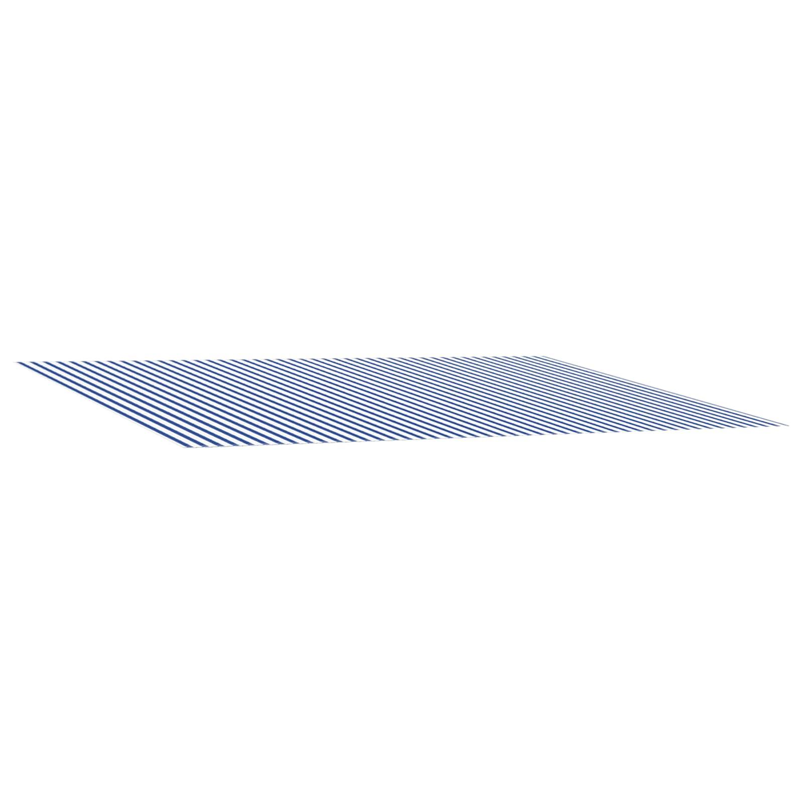 Reservedug til markise Blå og Hvid 300 x 200 cm Polyester