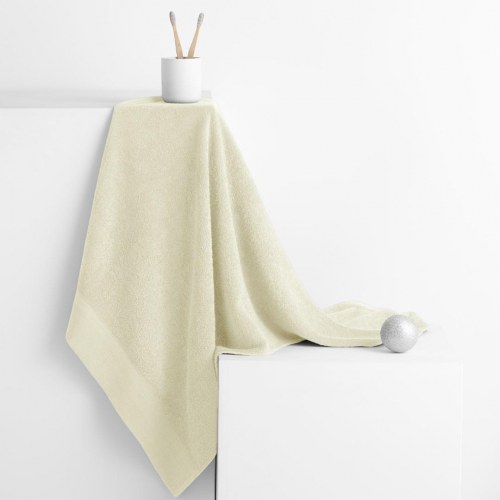 AmeliaHome Amari håndklæde 30×50 cm - cremefarvet, klassisk