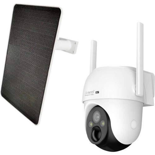 Arenti GO3G Kit3 overvågningskamera med 4G og solpanel - udendørs loftmontering (OUTLET A+)