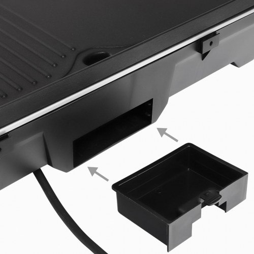 Elgrill ELDOM IDEAL - sort, 2.200 W (OUTLET A)