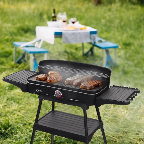 Elgrill ELDOM IDEAL - sort, 2.200 W (OUTLET A)