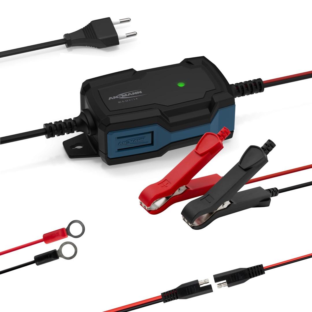 ANSMANN BC 6-12V/1A batterioplader til køretøjer billede