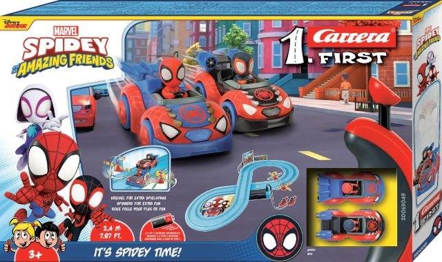 Carrera First Spidey banesæt - It’s Spidey Time! 2,4 m billede