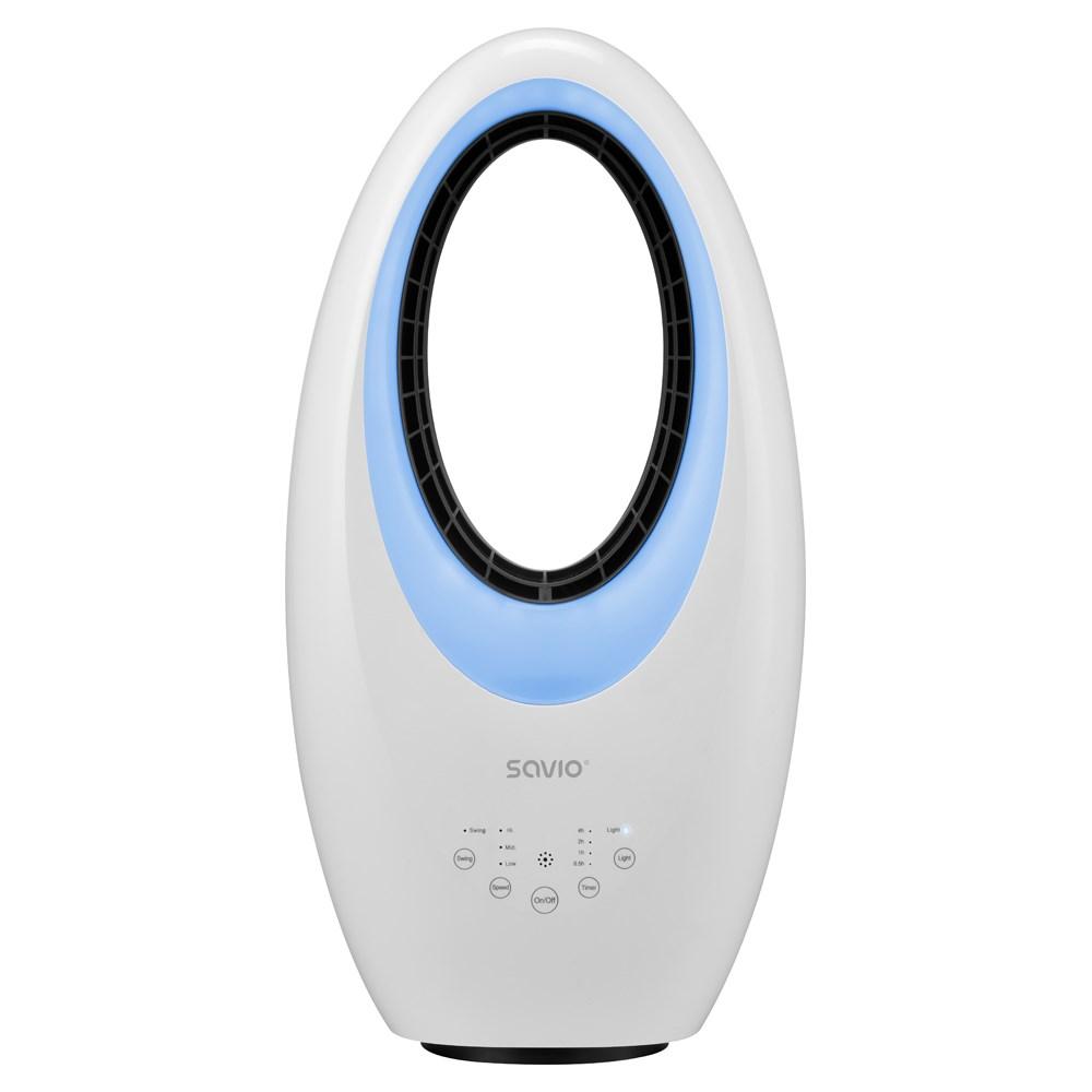 Savio AD-03 blæserfri husholdningsventilator - Hvid billede