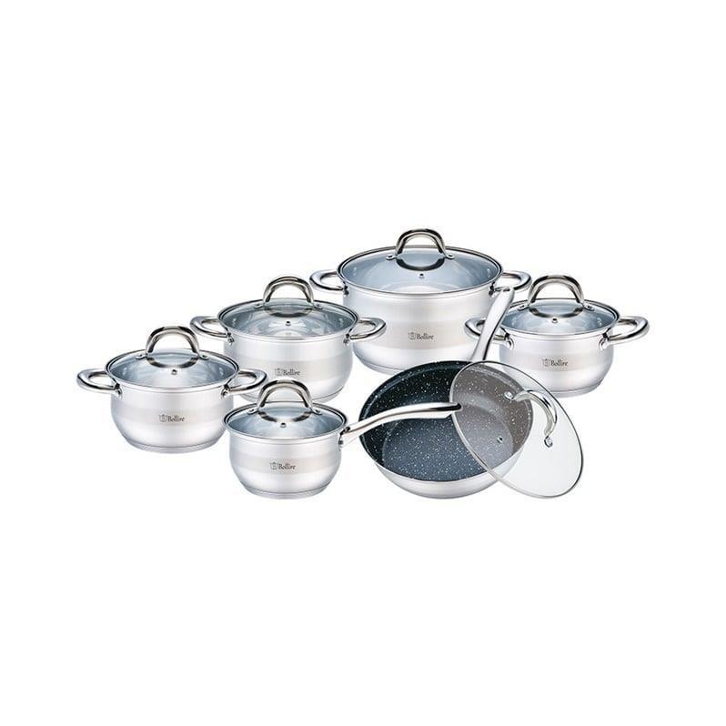 Grydesæt 12 dele - Salerno BR-4004 billede