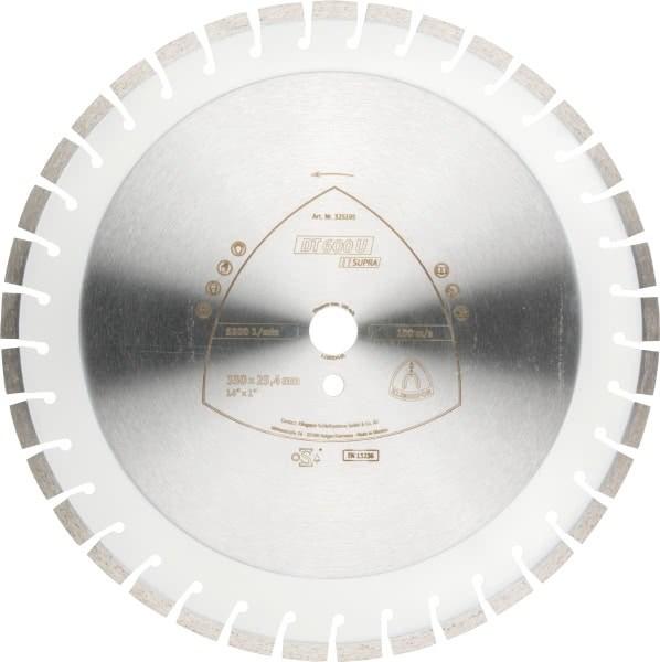Diamantklinge DT 600 U, segmenteret - 350 × 3,0 × 20 mm billede