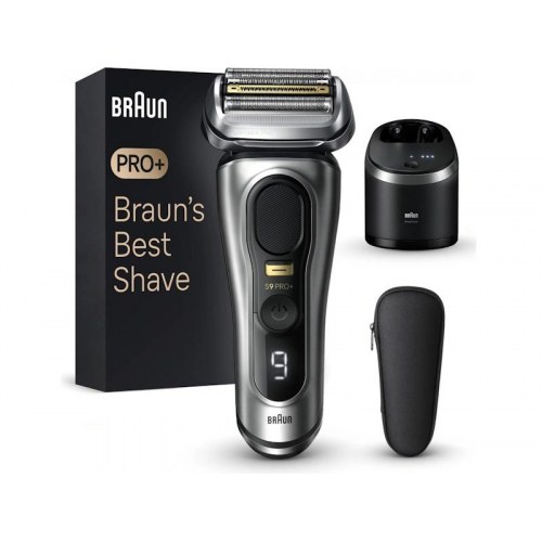 Braun Series 9 Pro+ 9565cc barbermaskine - Wet & Dry, sølv
