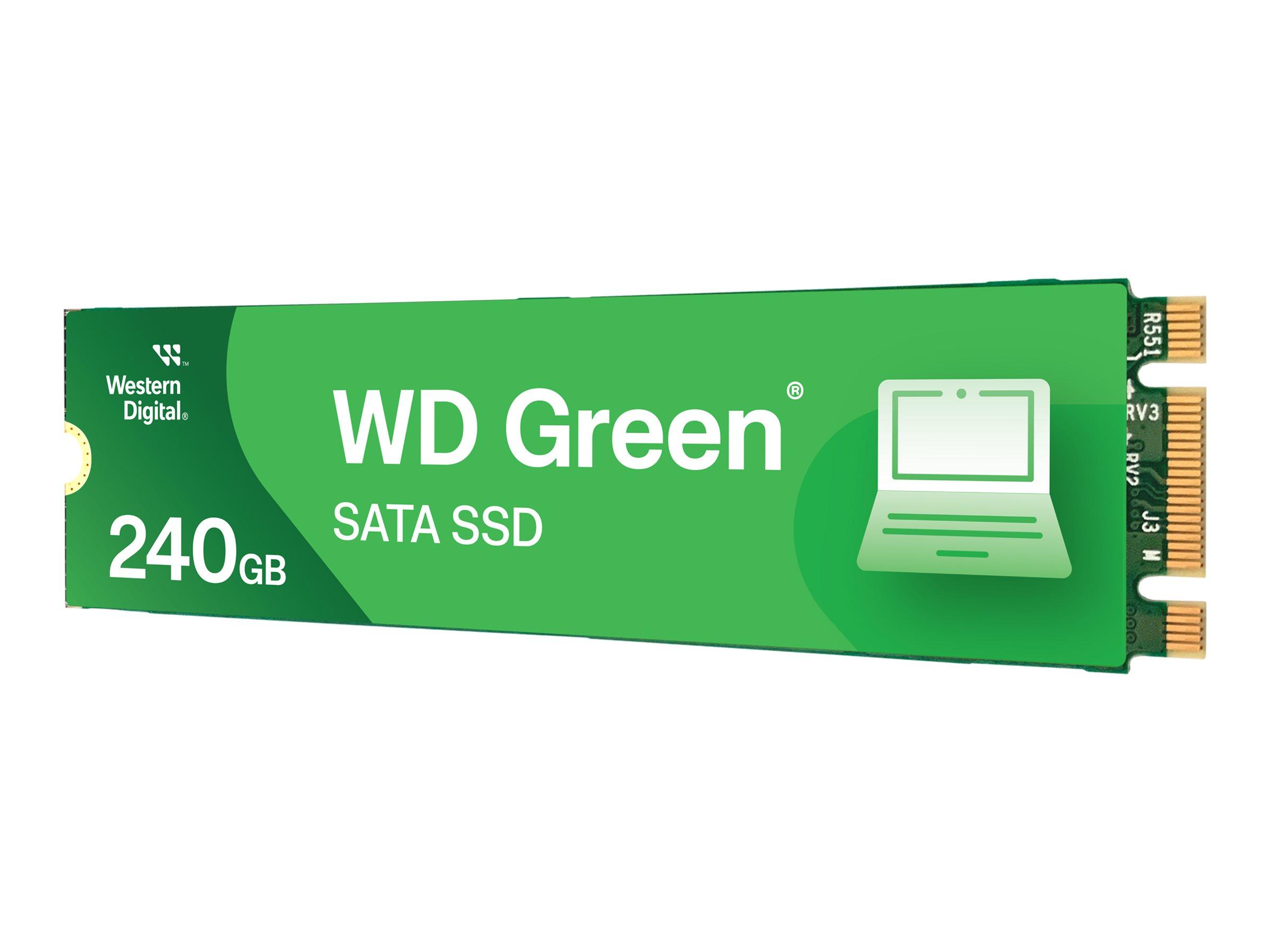Western Digital WD Green 240 GB M.2 SATA SSD (WDS240G3G0B) billede