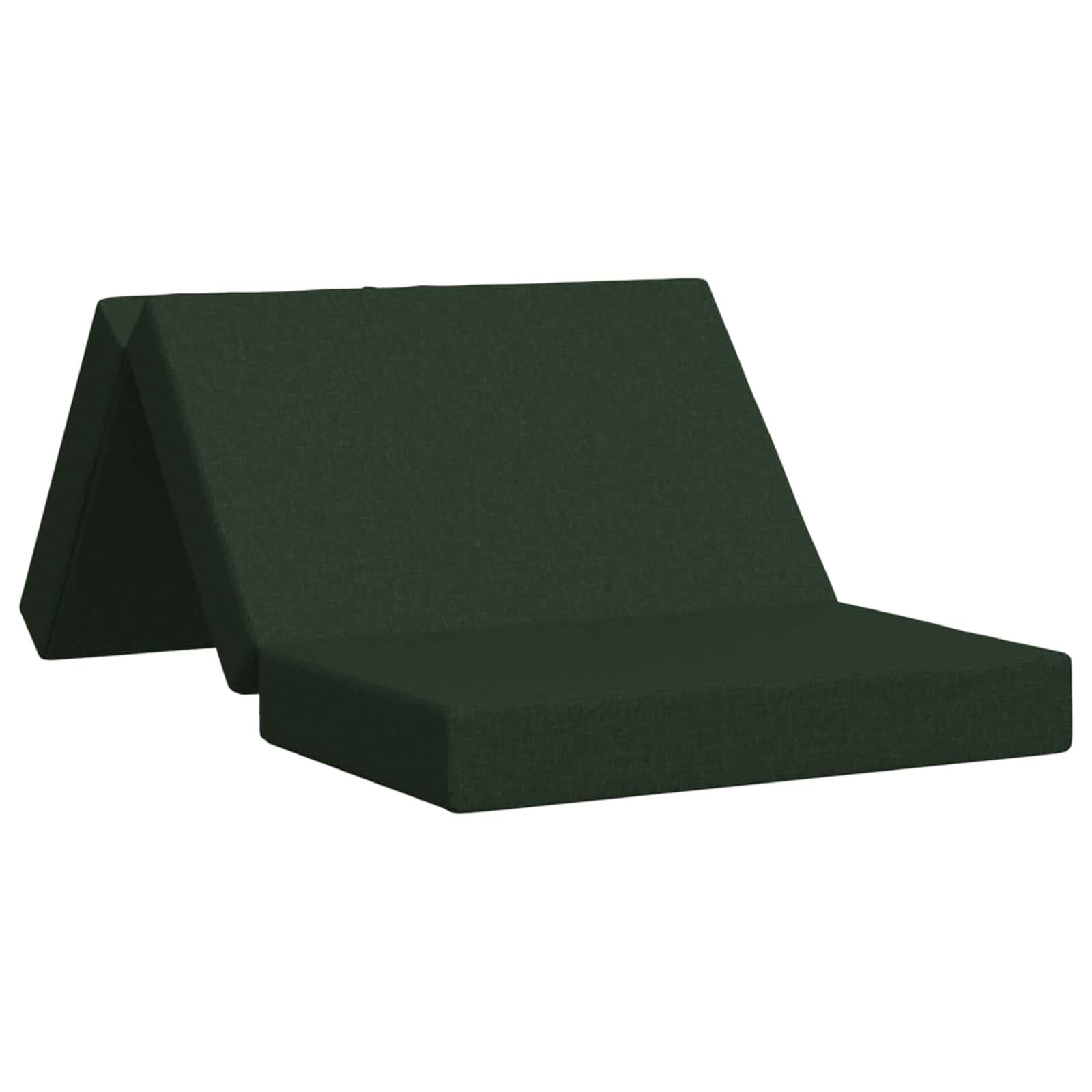 Samlebar Sofa Seng 80 x 67 x 45 cm Mørkegrøn billede