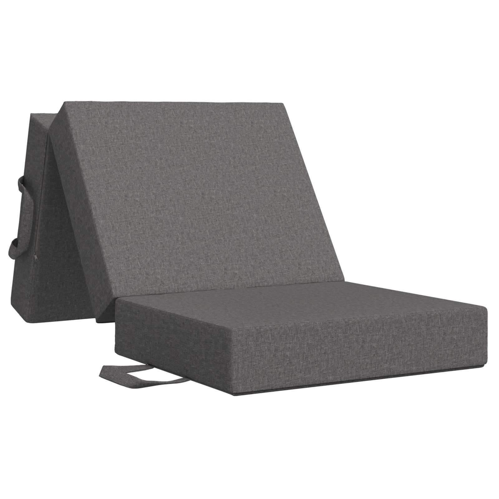 Samlebar Sofa Seng 75 x 67 x 45 cm Lysegrå billede