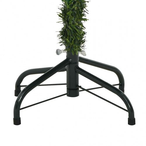 Kunstigt juletræ med 150 LED - 150 cm, grøn