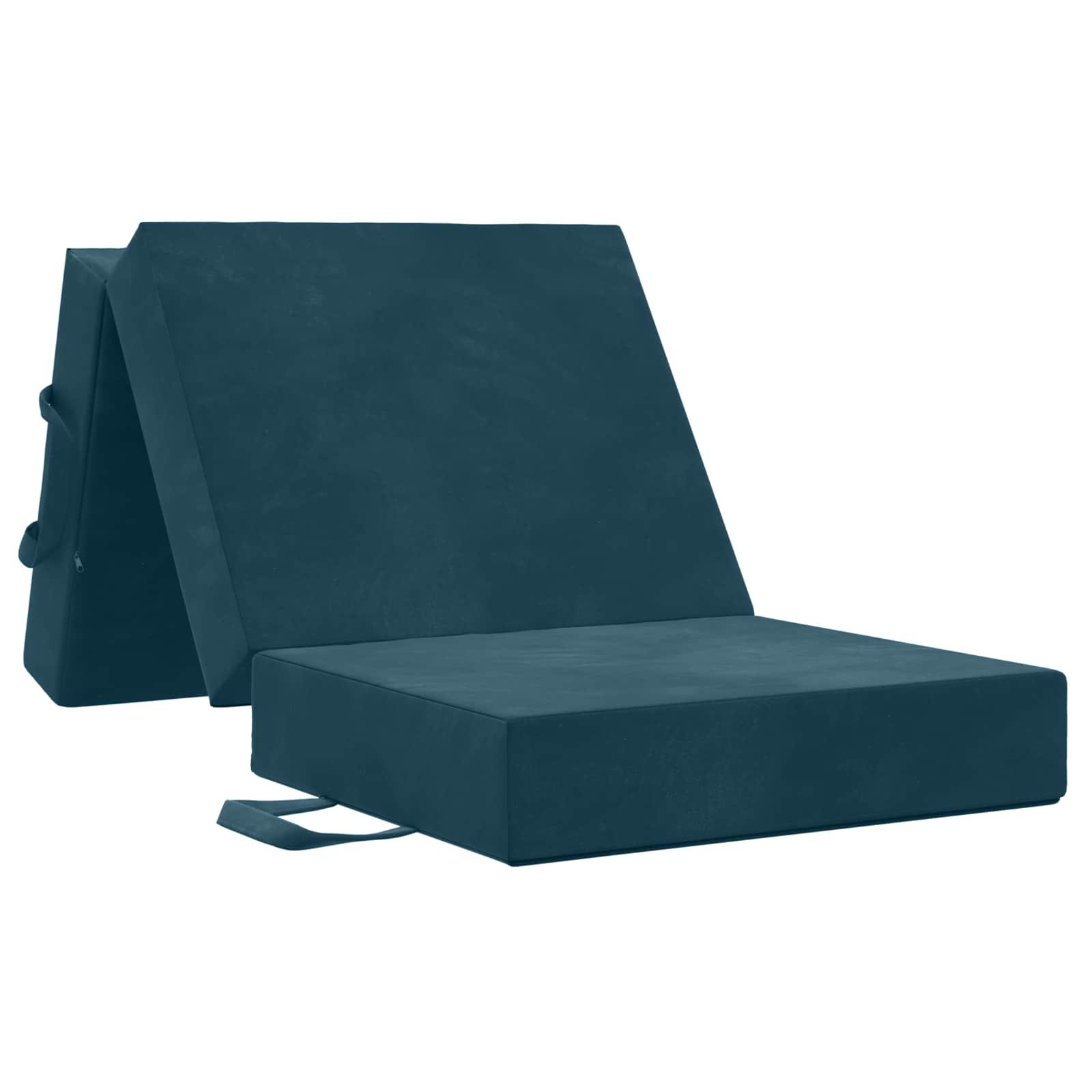 Samlebar Sofa Seng 75 x 63 x 45 cm Blå billede