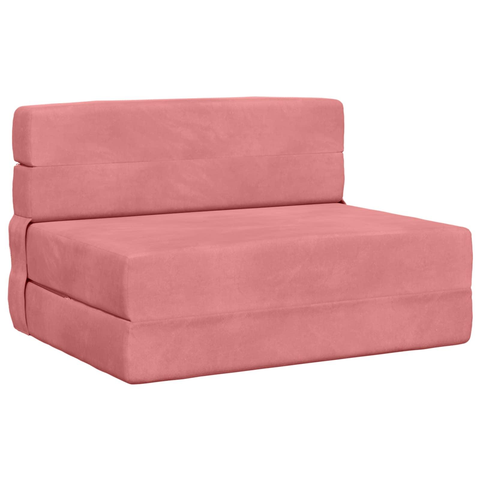 Samlebar Sofa Seng Lyserød 70 x 72 x 60 cm Stof billede