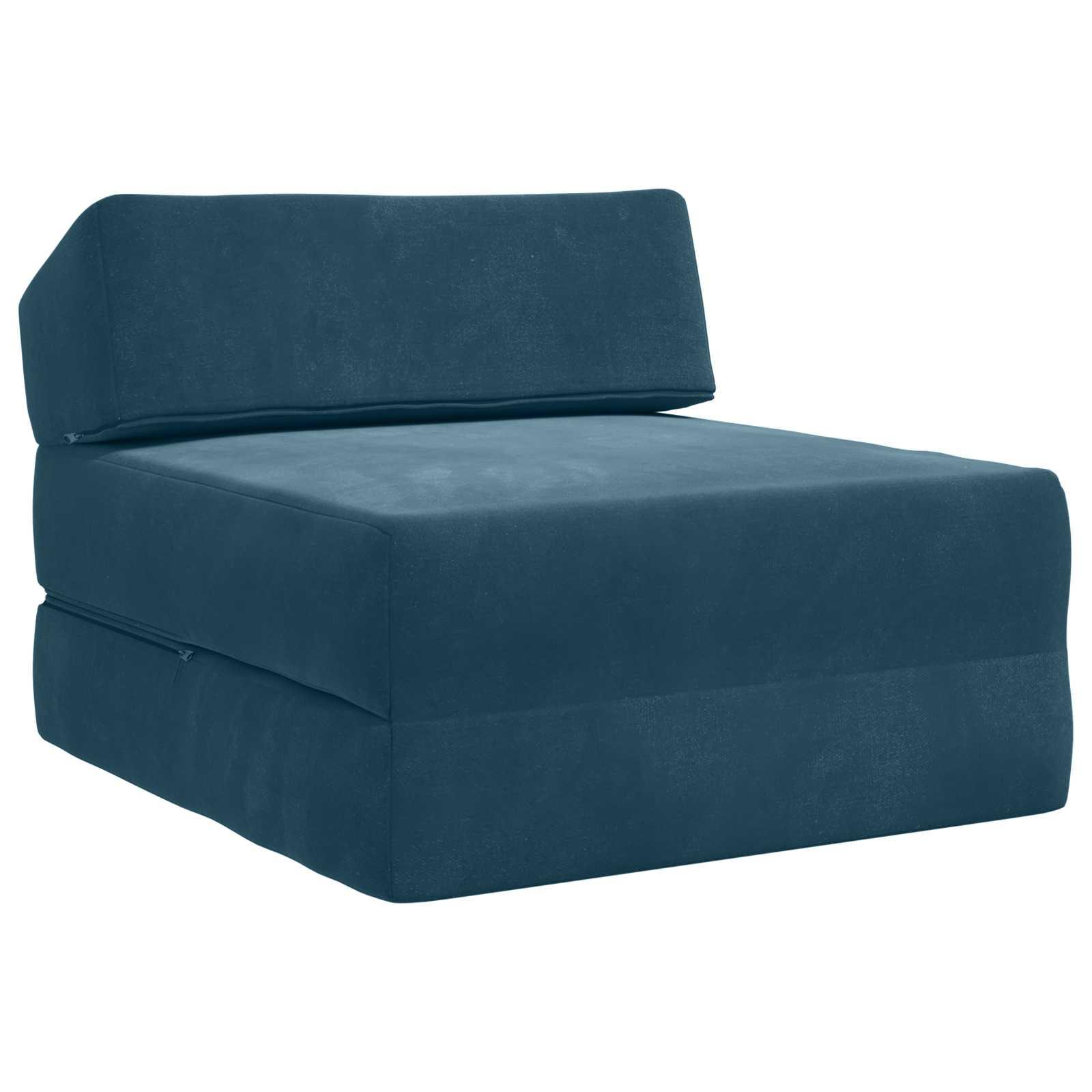 Samlebar Sofa Seng Blå 60 x 70 x 41 cm Stof billede