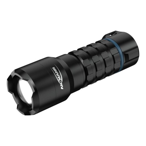 Ansmann TS450RF håndlygte LED - sort, 450 lm, USB-genopladelig