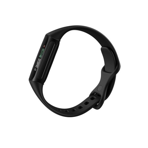 Fitbit Charge 6 aktivitetsarmbånd med AMOLED - Sort