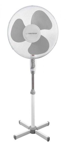 Esperanza EHF001WE gulvventilator 40 cm - hvid/grå