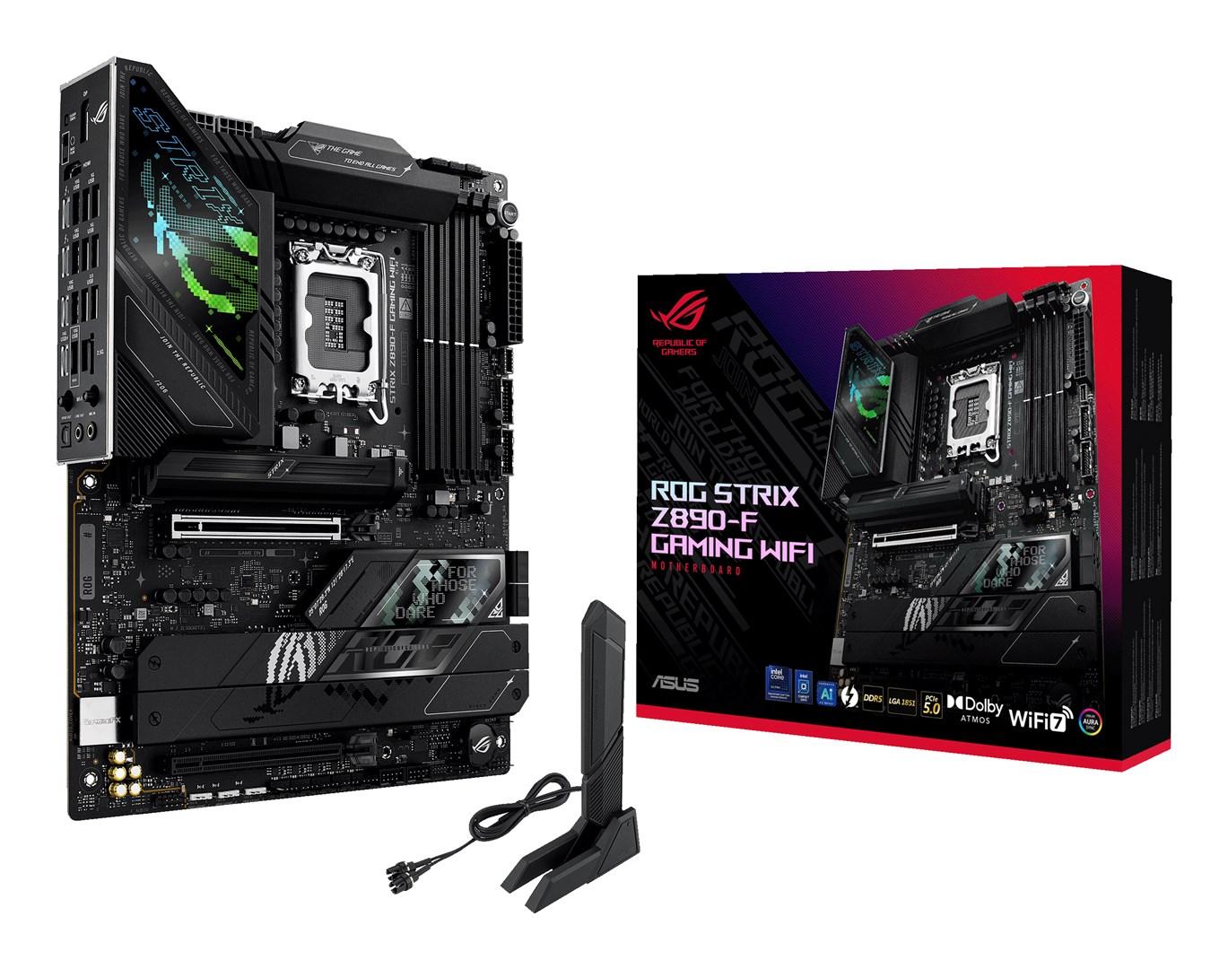 ASUS ROG Strix Z890‑F Gaming WiFi - Intel Z890, LGA1851, ATX bundkort