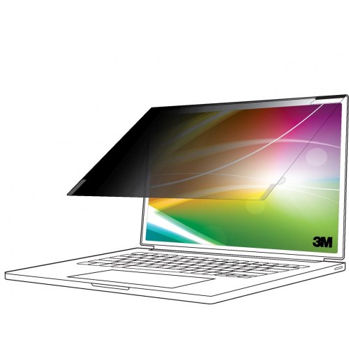 3M Bright Screen privatlivsfilter til 15,6" laptop, 16:10 - BP156W1E