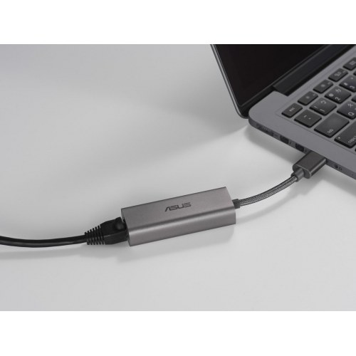 ASUS USB‑C2500 USB til Ethernet netværksadapter - 2,5 Gbit/s