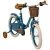HUFFY Vintage børnecykel 16" - blå med støttehjul og kurv