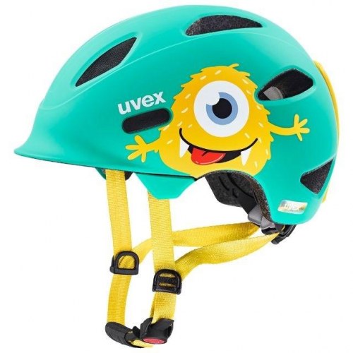 uvex oyo style - børnecykelhjelm 50-54 cm, monster lagoon mat