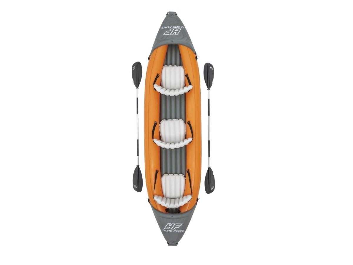 Bestway Hydro‑Force oppustelig kajak til 3 personer - 381 × 100 cm (model 65132)