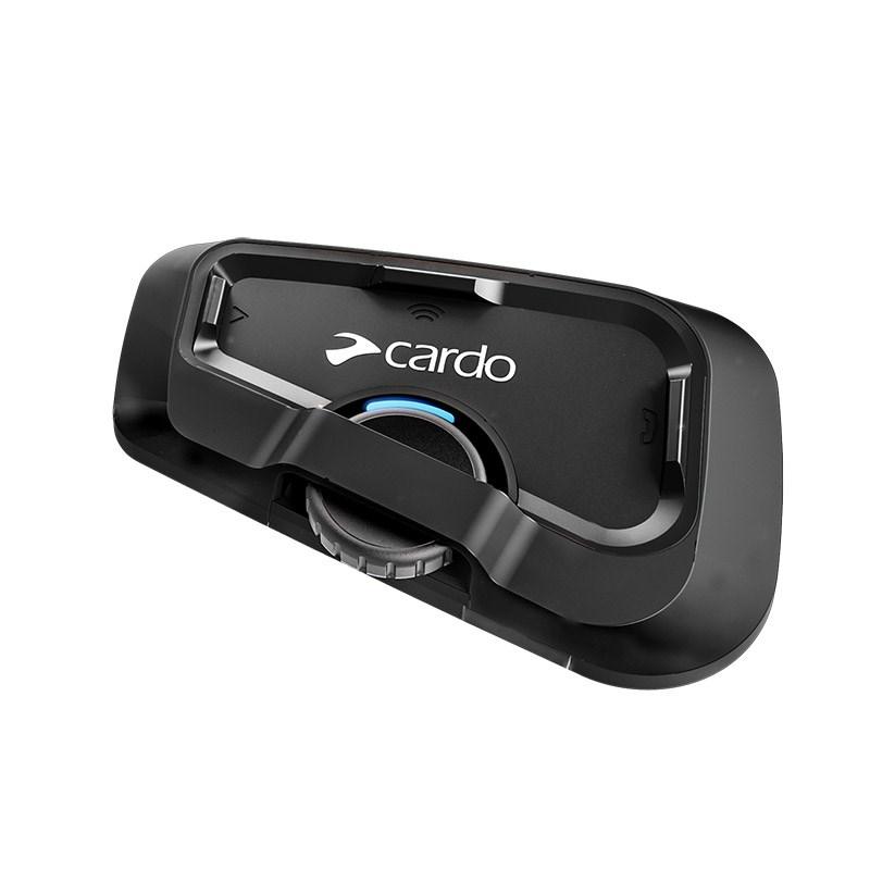 Cardo FRC2X103 motorcykel intercom - 2 kanaler, 800 m, sort