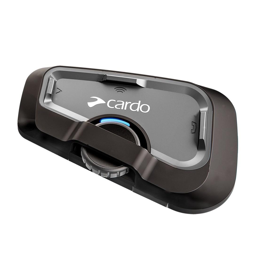 Cardo FRC4X103 intercom til motorcykel - 4 kanaler, 1.200 m, sort