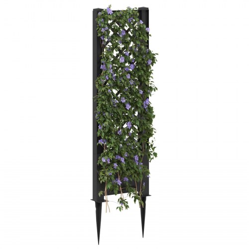 Trellis med Spids Antracit 43 x 6 x 165 cm PP