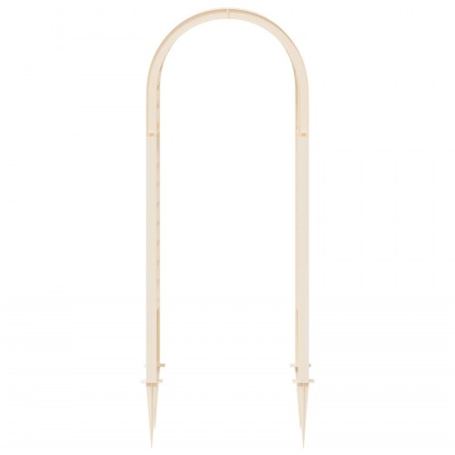 Rosenbue med pigge Hvid 97 x 43 x 218 cm PP