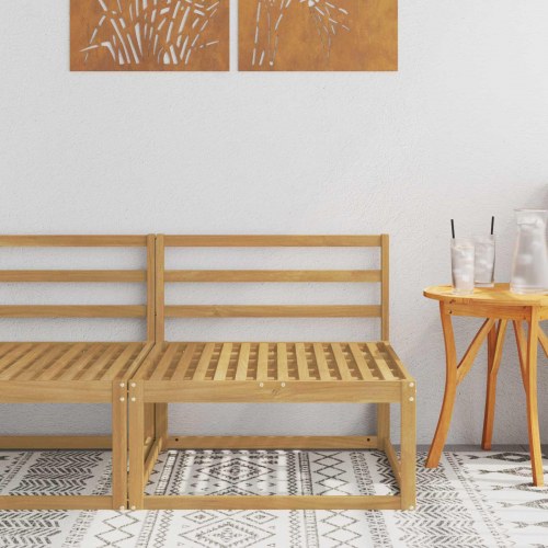 Udendørs Mellem Sofa Hvid 79 x 83 x 73 cm