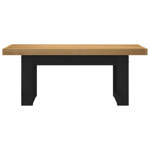 Spisebænk NOAIN 120 x 41 x 45 cm Massivt fyrretræ Naturfarvet