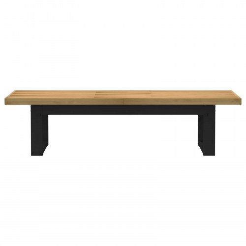 Spisebænk NOAIN 160 x 41 x 45 cm Massivt fyrretræ Naturfarvet