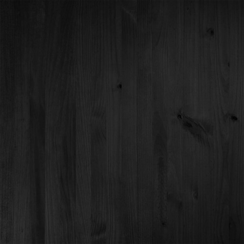 Spisebænk NOAIN 180 x 41 x 45 cm Massivt fyrretræ Sort
