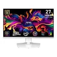 MSI MAG 272QPW QD-OLED 26,5" gaming-skærm - QHD, 0,03 ms, 450 cd/m², HDMI/DP/USB-C, hvid billede