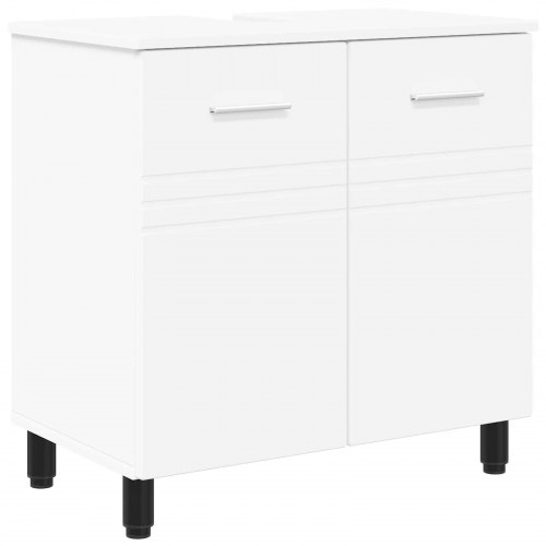 Badeværelse Vaskeskab Hvid 60 x 35 x 60 cm Konstrueret træ